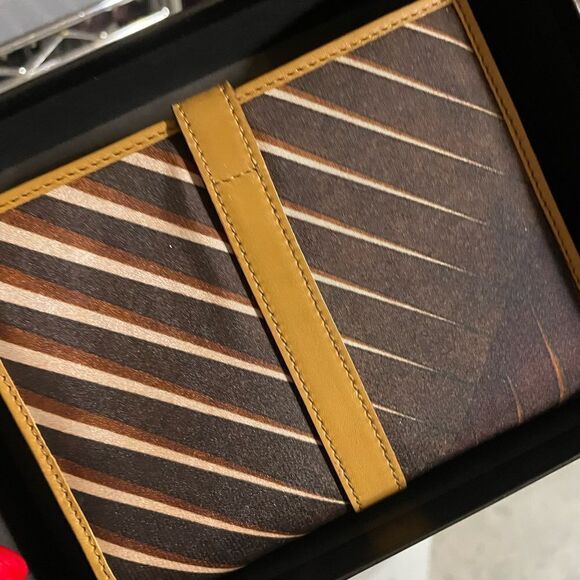 Gucci AGENDA Diary Planner Note Cover Jackie Leather Brown - Picture 4 of 10